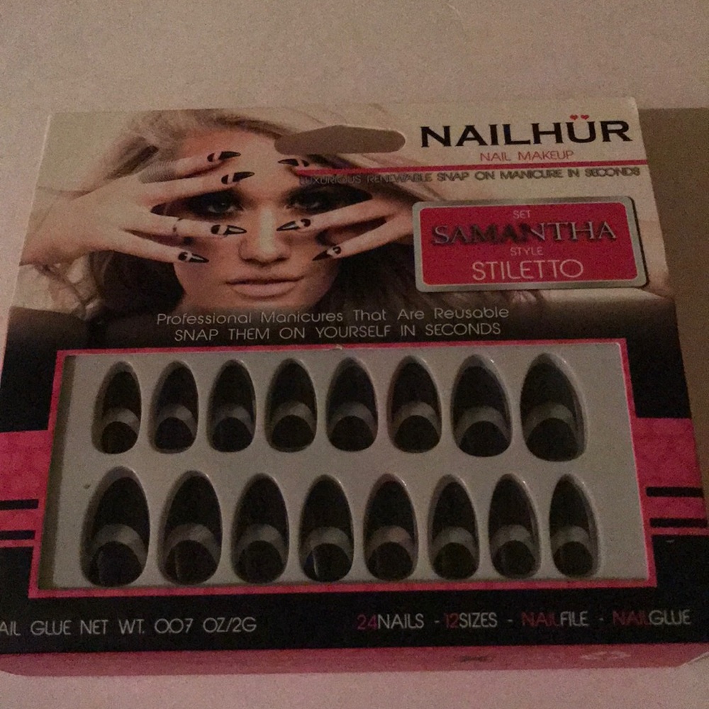 ✨✨✨Host pick Nailhur set Samantha Stiletto🔥🔥🔥 - Picture 2 of 3